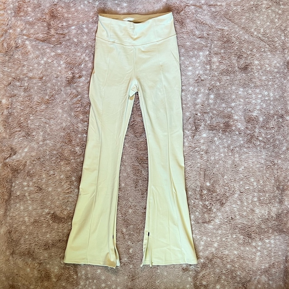 CALIA women’s sculpt flare zipper leg pant - size S